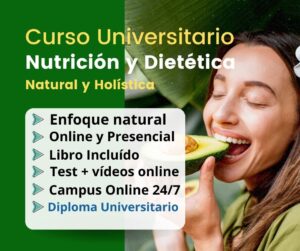 Curso de nutrición y dietética online con Diploma Universitario en modalidad online y presencial en Vigo, Coruña, Pontevedra, Santiago de Compostela